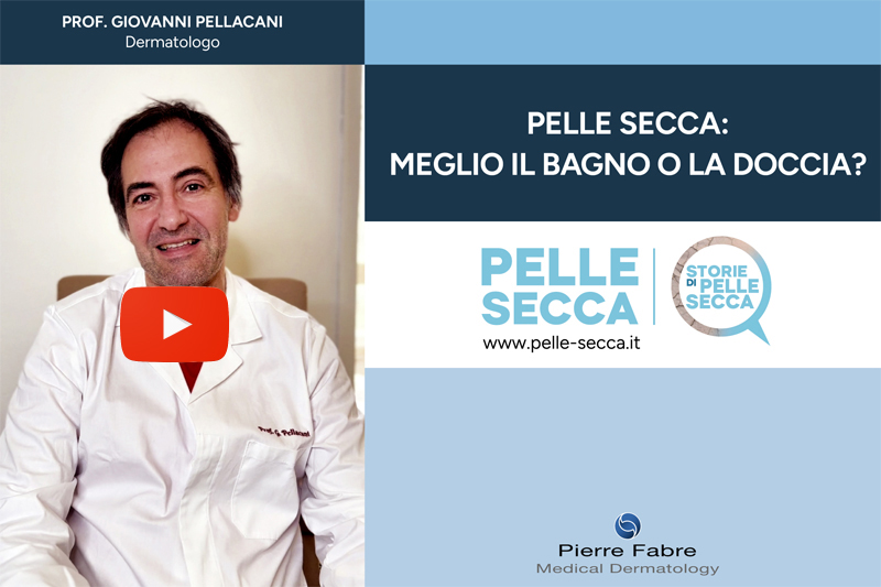 Pelle secca: meglio il bagno o la doccia?