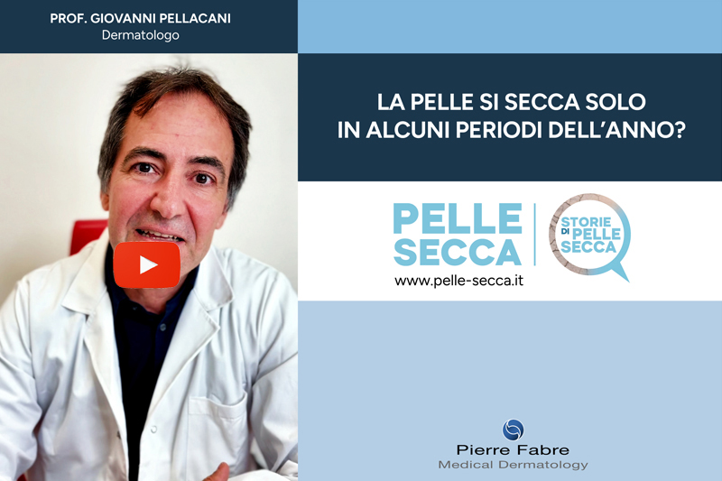 La pelle si secca solo in alcuni periodi dell’anno?